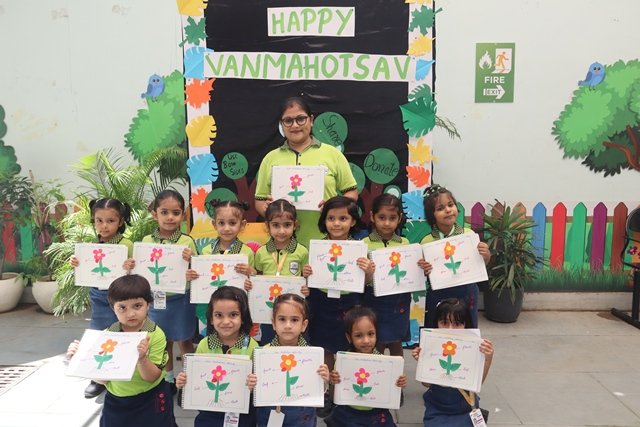 Exploring Nature: Parts of a Plant – Class LKG
