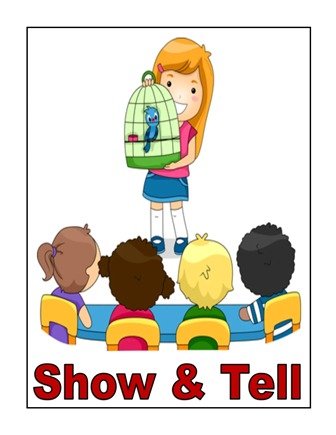 Show & Tell Activity | Class UKG